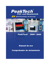 Peaktech 2680 Manual De Uso