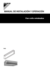 Daikin FWD12 Manual De Instalación Y Operación