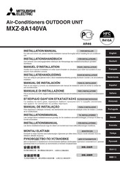 Mitsubishi Electric MXZ-8A140VA Manual De Instalación