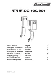 MicroPower MTM-HF 3200 Instrucciones De Uso