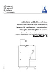 Beko ÖWAMAT 8 Instruciones De Instalación Y De Servicio