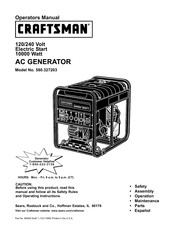 Craftsman 580.327203 Manual Del Operador