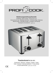 Profi Cook PC-TA 1073 Instrucciones De Uso