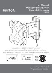Kanto RV250G Manual Del Usuario