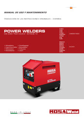 Mosa CS 230 YSX CC/CV Manual De Uso Y Mantenimiento