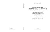 IWC Schaffhausen PORTUGIESER PERPETUAL CALENDAR Instrucciones De Manejo