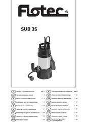 Flotec SUB 3S Manual De Uso