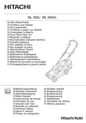 Hitachi Koki ML 36DAL Instrucciones De Manejo