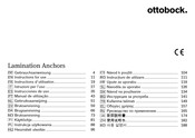 Ottobock Lamination Anchors Instrucciones De Uso