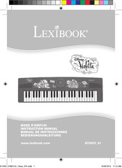 LEXIBOOK Disney Violetta K720VI_01 Manual De Instrucciones