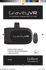 LEXIBOOK Gravity VR Manual De Instrucciones