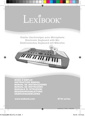 LEXIBOOK K710 Serie Manual De Instrucciones