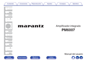 Marantz PM6007 Manual Del Usuario