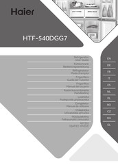 Haier HTF-540DGG7 Manual Del Usuario