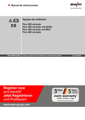 EWM Pico 400 cel puls Manual De Instrucciones