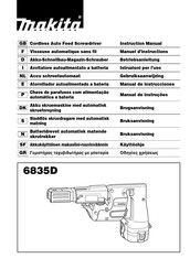 Makita 6835D Manual De Instrucciones