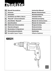 Makita 6821 Manual De Instrucciones