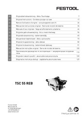 Festool TSC 55 REB Manual De Instrucciones