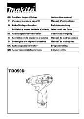 Makita TD090D Manual De Instrucciones