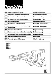 Makita 6836 Manual De Instrucciones