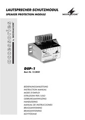 Monacor DSP-1 Manual De Instrucciones
