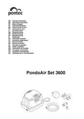 Pontec PondoAir Set 3600 Instrucciones De Uso