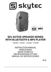 Skytec SPJ Serie Manual De Instrucciones