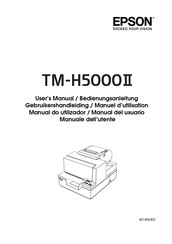 Epson TM-H5000II Manual Del Usuario