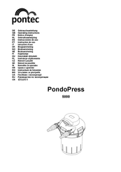 Pontec PondoPress 5000 Instrucciones De Uso