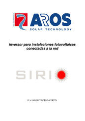 Aros SIRIO K18 Manual De Empleo