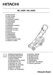 Hitachi Koki ML 40SR Instrucciones De Manejo