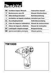 Makita TW100D Manual De Instrucciones