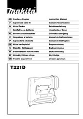 Makita T221D Manual De Instrucciones