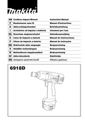 Makita 6918D Manual De Instrucciones