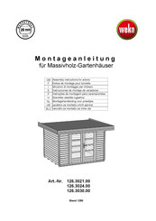 Weka 126.3021.00 Instrucciones De Montaje