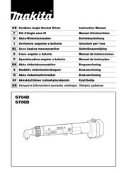 Makita 6706D Manual De Instrucciones