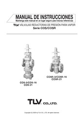 TLV COS Serie Manual De Instrucciones