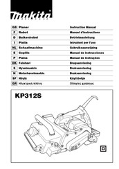 Makita KP312S Manual De Instrucciones