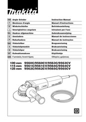 Makita 9562C Manual De Instrucciones