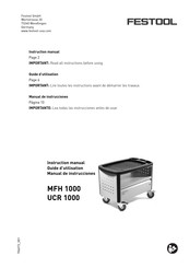 Festool UCR 1000 Manual De Instrucciones