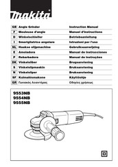 Makita 9554NB Manual De Instrucciones