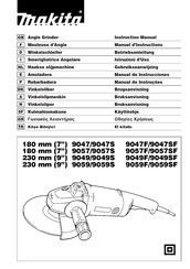 Makita 9057SF Manual De Instrucciones