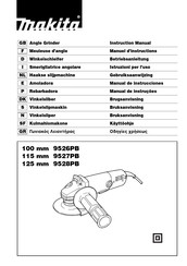 Makita 9528PB Manual De Instrucciones