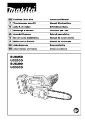 Makita BUC300 Manual De Instrucciones