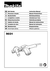 Makita 9031 Manual De Instrucciones