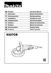 Makita 9227CB Manual De Instrucciones