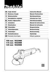 Makita 9525NB Manual De Instrucciones