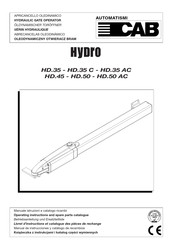 CAB HD.45 Manual De Instrucciones