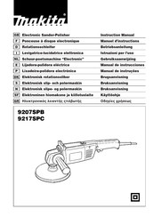 Makita 9207SPB Manual De Instrucciones