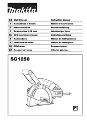 Makita SG1250 Manual De Instrucciones